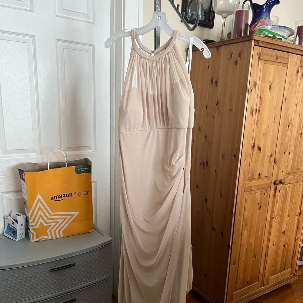 Halter style Bridesmaid dress